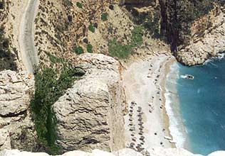 La plage de Benitatxell, � 20 minutes de J�vea