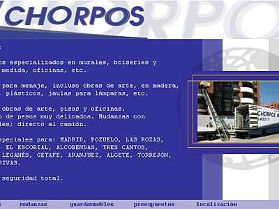 Mudanzas Chorpos, en Móstoles cerca de Madrid