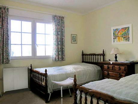 La mme chambre  coucher sans le home-trainer